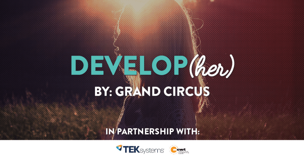Develop(her) banner