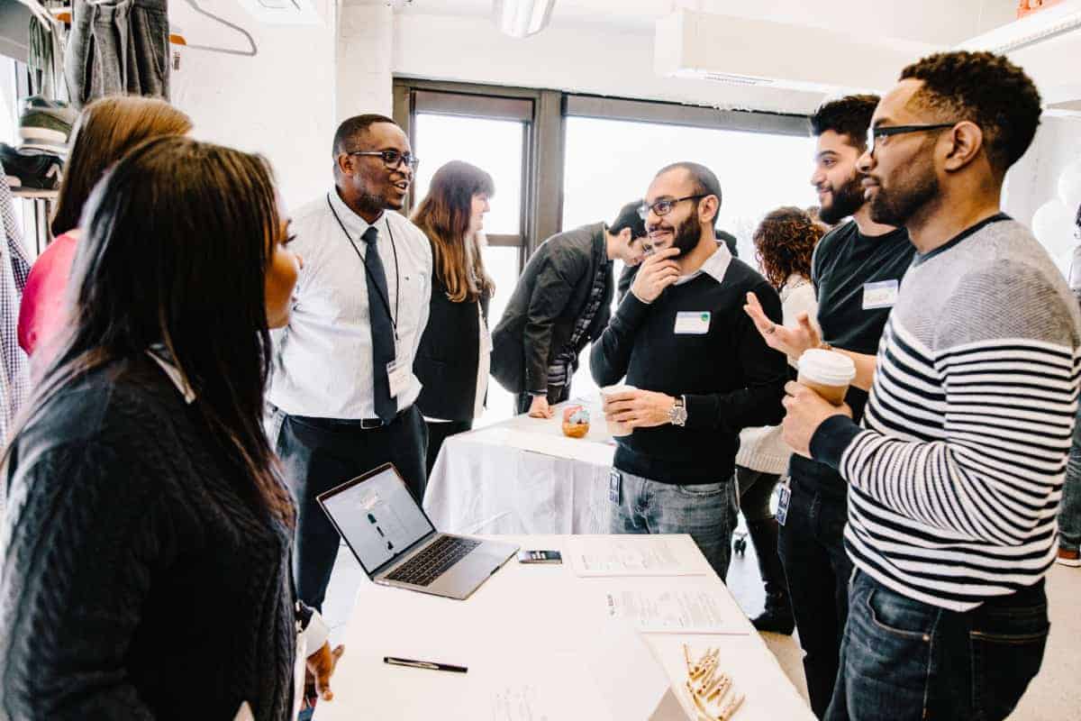 Demo Day, large group